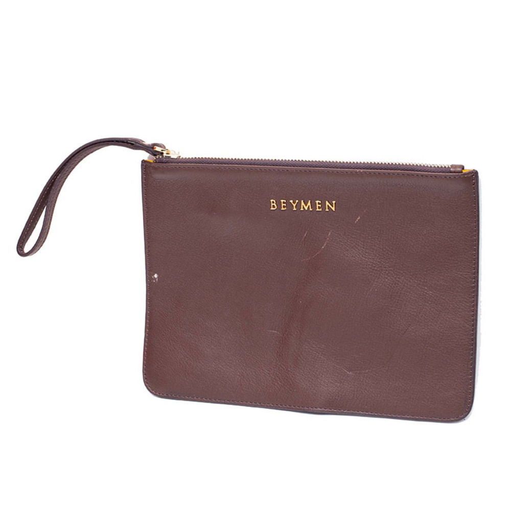 Beymen Clutch Men size 25X18 Saddle Brown